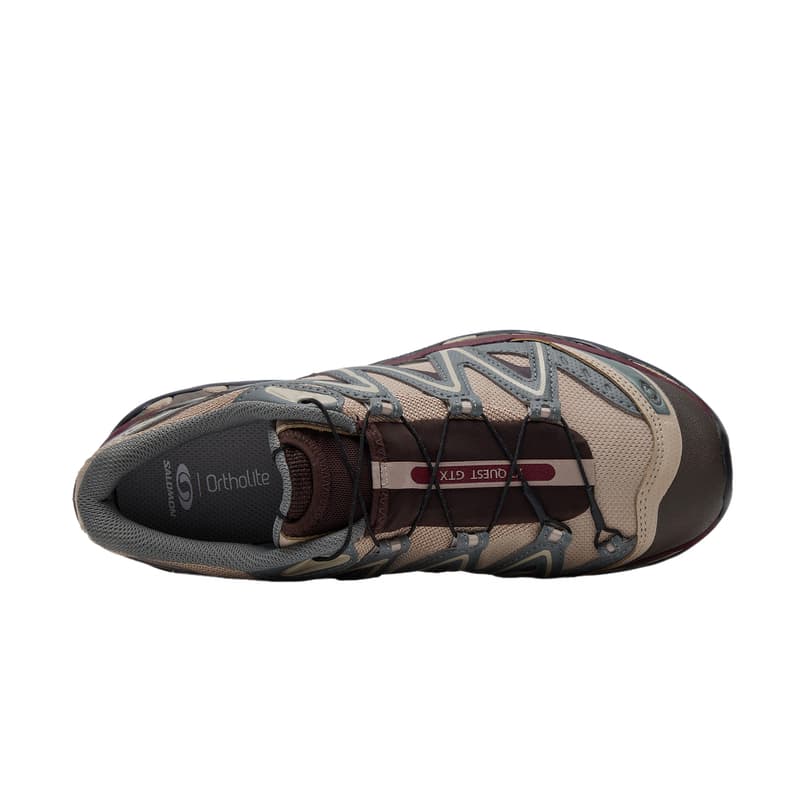 Кроссовки для бега Salomon XT-Quest GTX Brown Grey - изображение 5