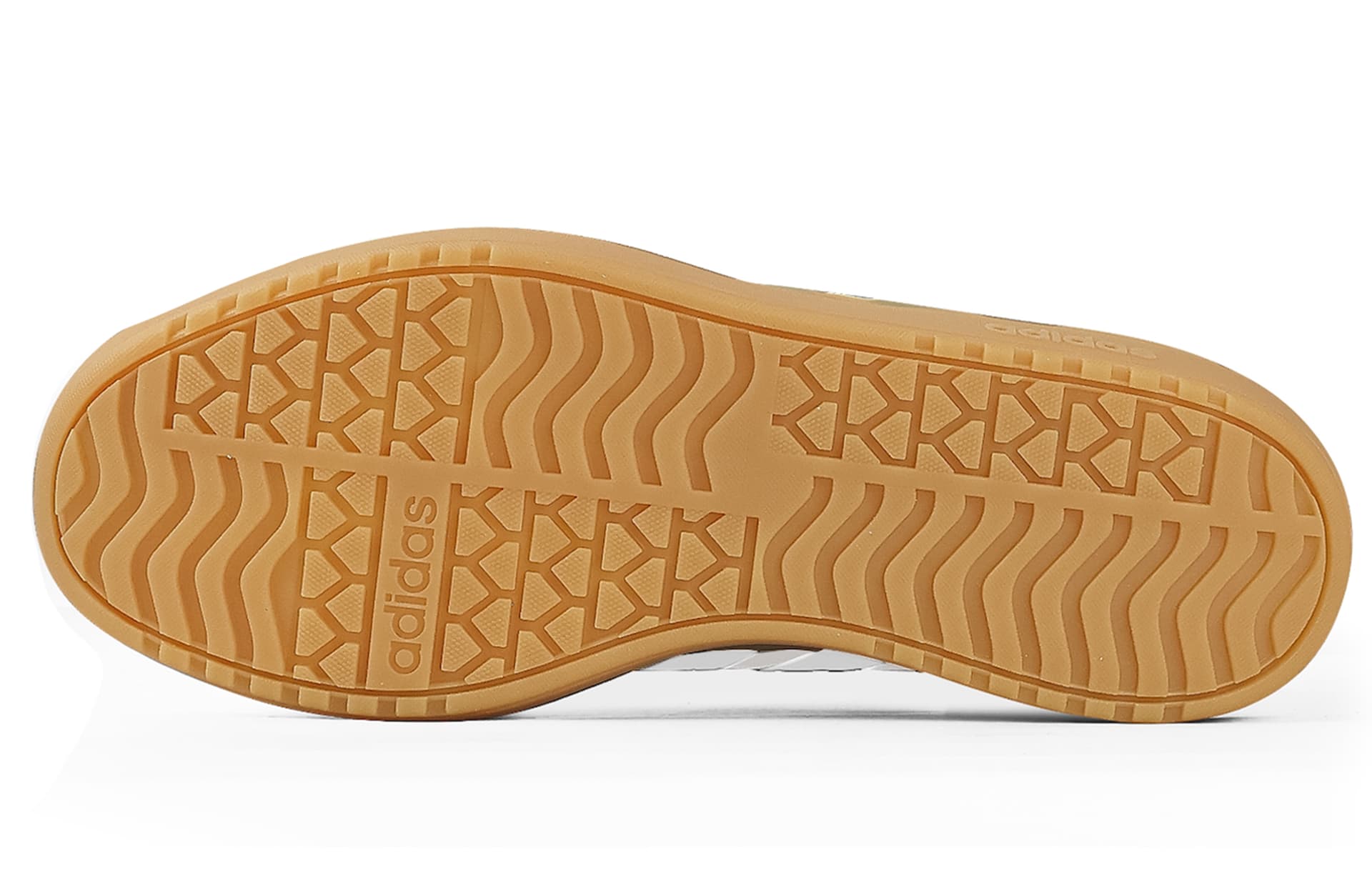 Кроссовки Adidas VL Court Bold Кеды для скейтбординга Low Топ Светло-желтый Женские - изображение 6
