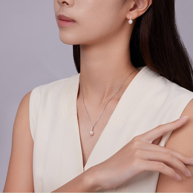 SANDYRILLA 18K 8-8.5mm Akoya - изображение 4