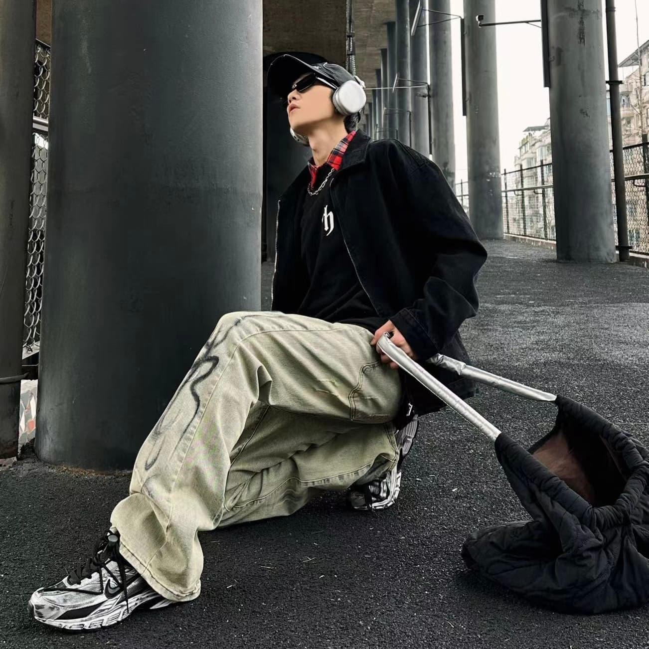 Кроссовки для бега Nike Initiator Black Silver - изображение 9
