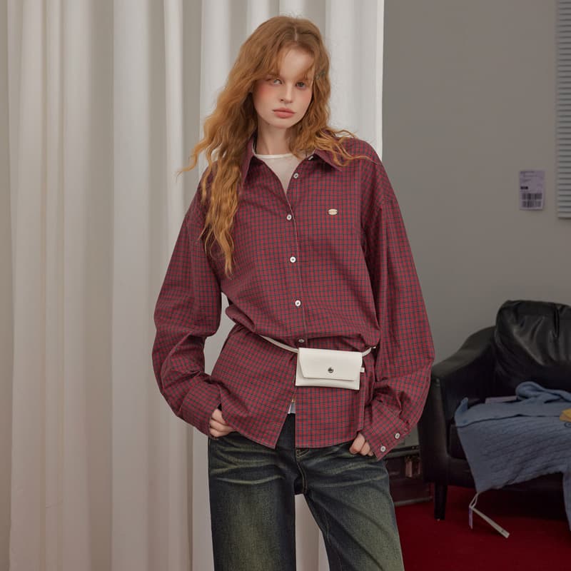 Блузка UNIFREE Red Женские Рубашки - изображение 5