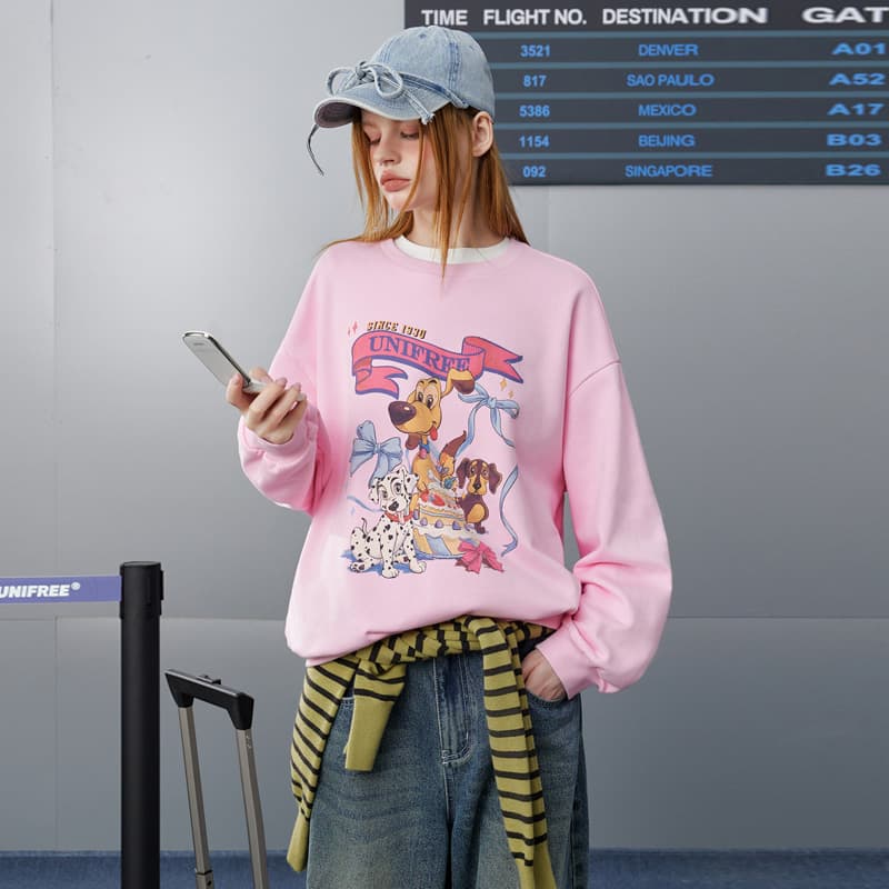 Худи UNIFREE Женские Толстовки - изображение 15