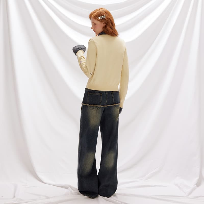 Кофта UNIFREE Трикотаж Женский Желтый - изображение 7