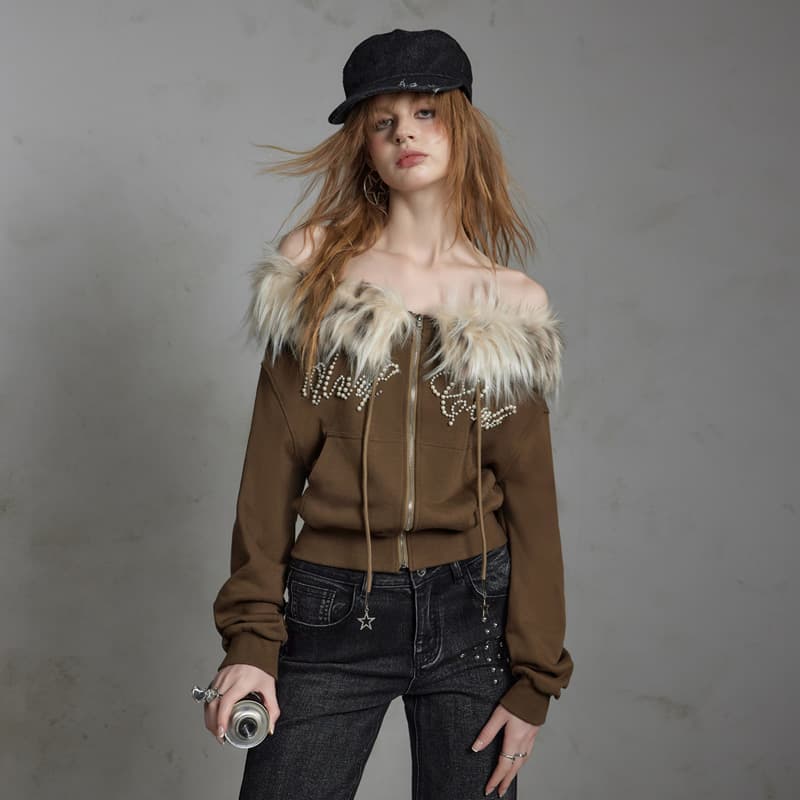 UNIFREE Кофе Женские Короткие Пальто - изображение 8