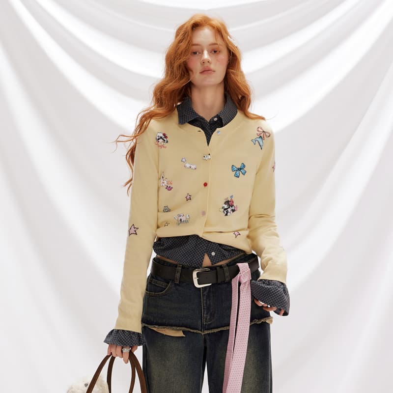 Кофта UNIFREE Трикотаж Женский Желтый - изображение 5