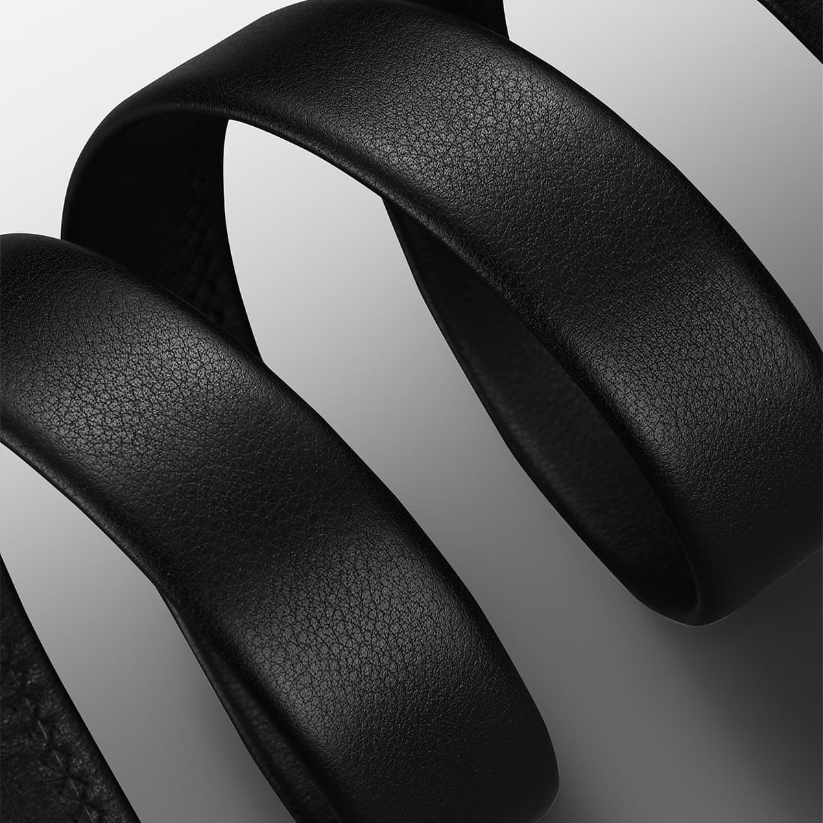 Ремень PIERRE CARDIN Ремешок из коровьей кожи универсальный практический мужской черный 3,5 см - изображение 6