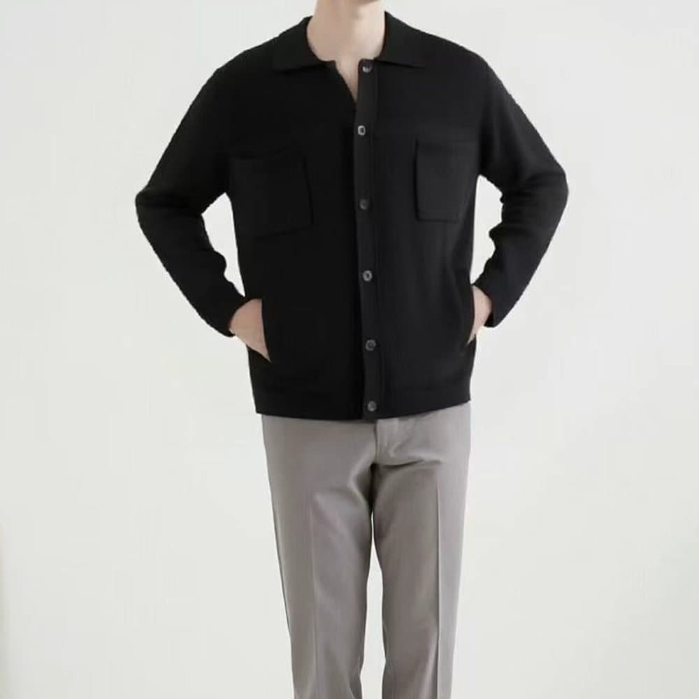 Cabbeen Charcoal Black 01 Мужской Трикотаж - изображение 6