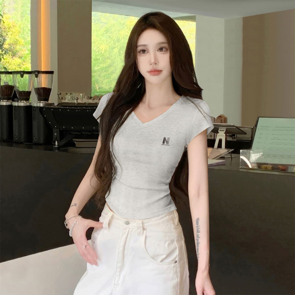 Футболка NOME Женские T-рубашки - изображение 3