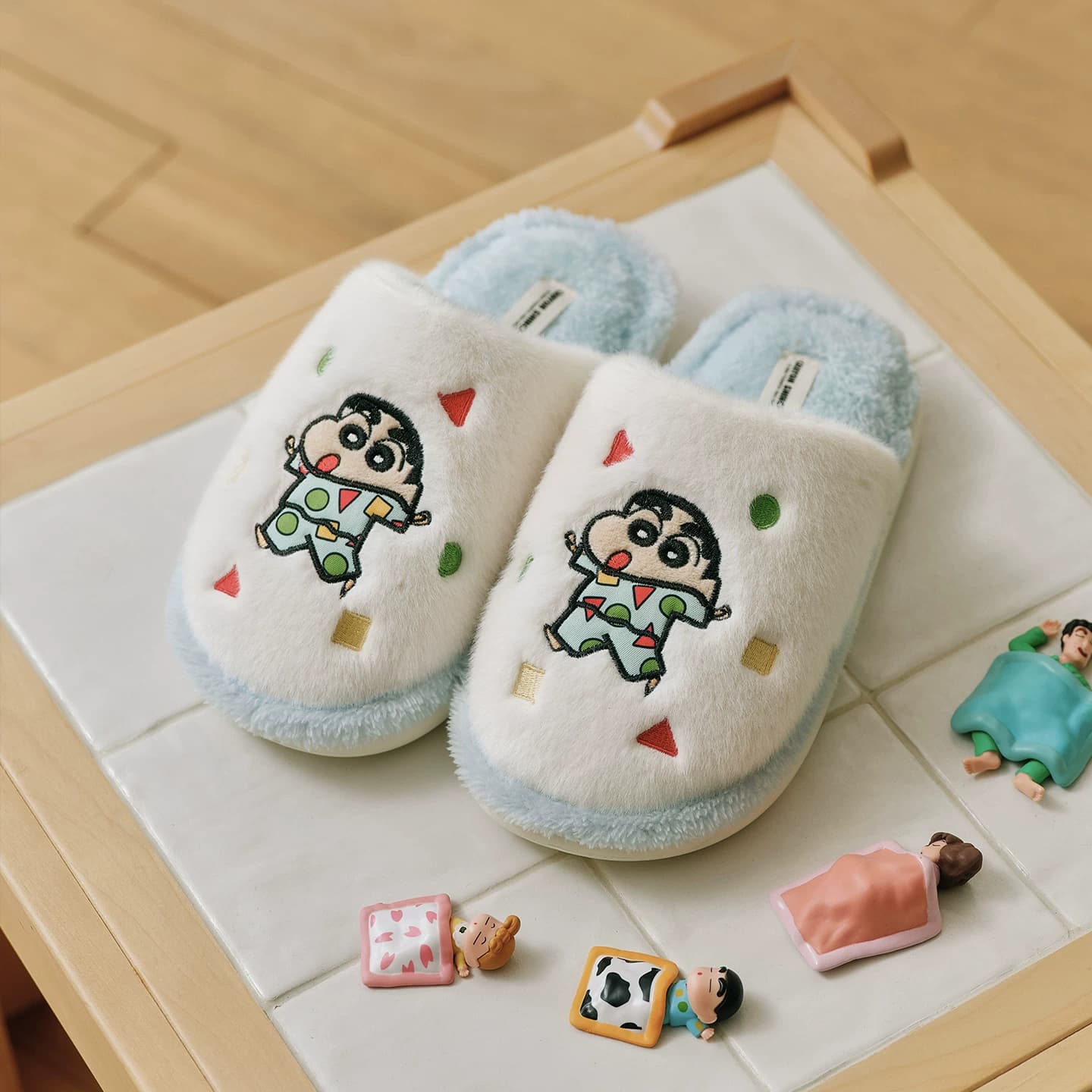 Crayon Shinchan Дом Хлопковое волокно Тапочки - изображение 2