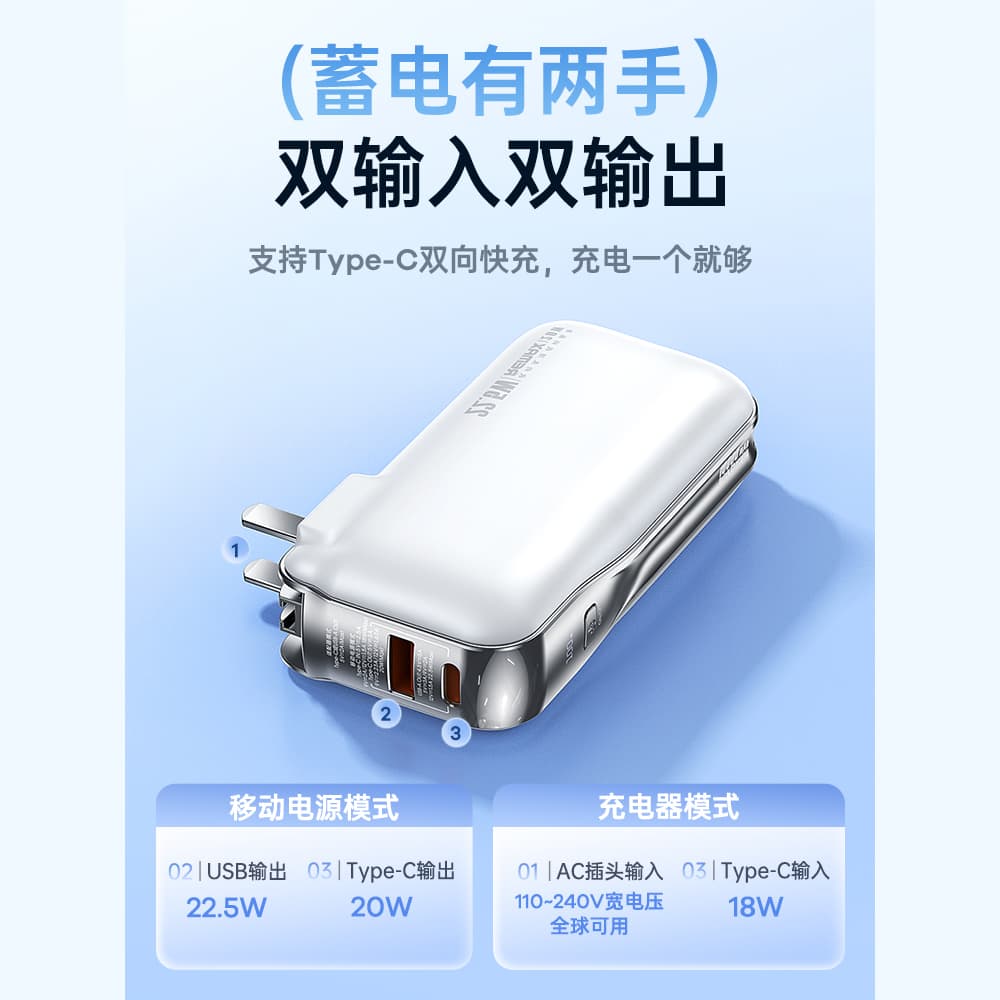 REMAX 10000mAh 20W22.5W RPP-532 PD+QC - изображение 5