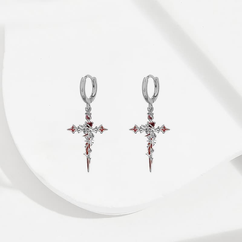 Серьги Серьги Asia Star Unisex из сплава - изображение 2