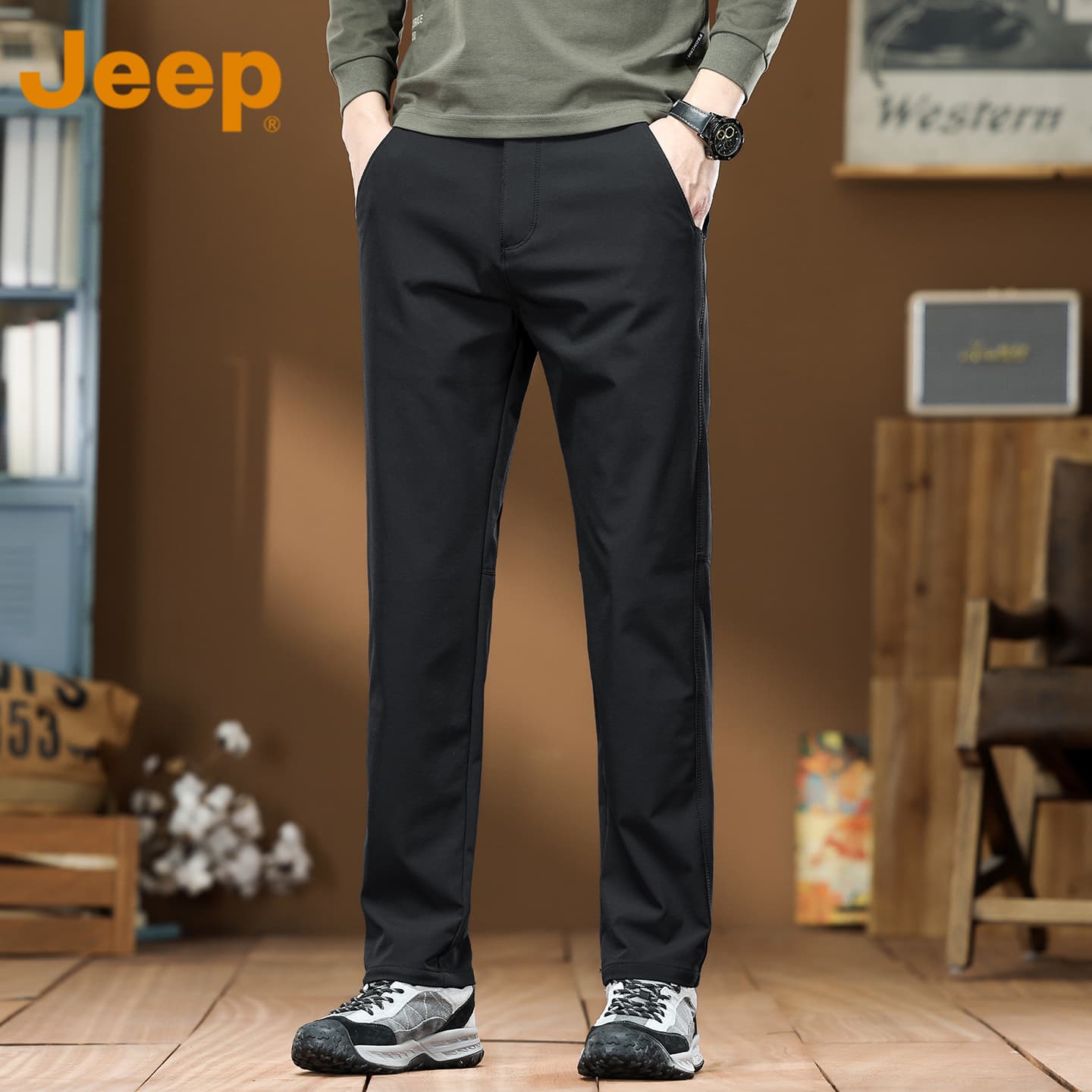 Штаны Jeep Leisure Collection Повседневные штаны Унисекс - изображение 3