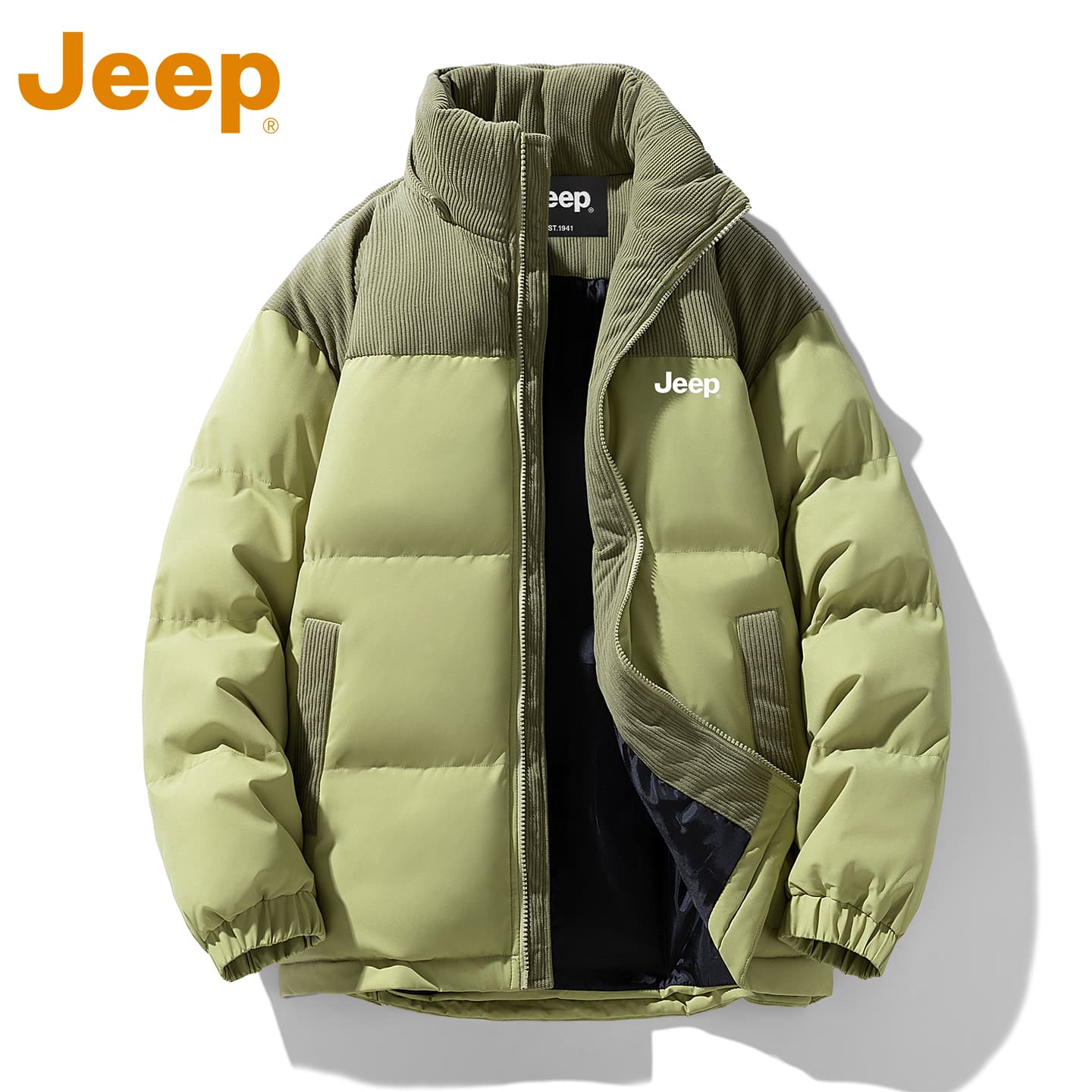 Зимняя куртка пуховик Jeep Leisure Collection Пуховая куртка Унисекс - изображение 4