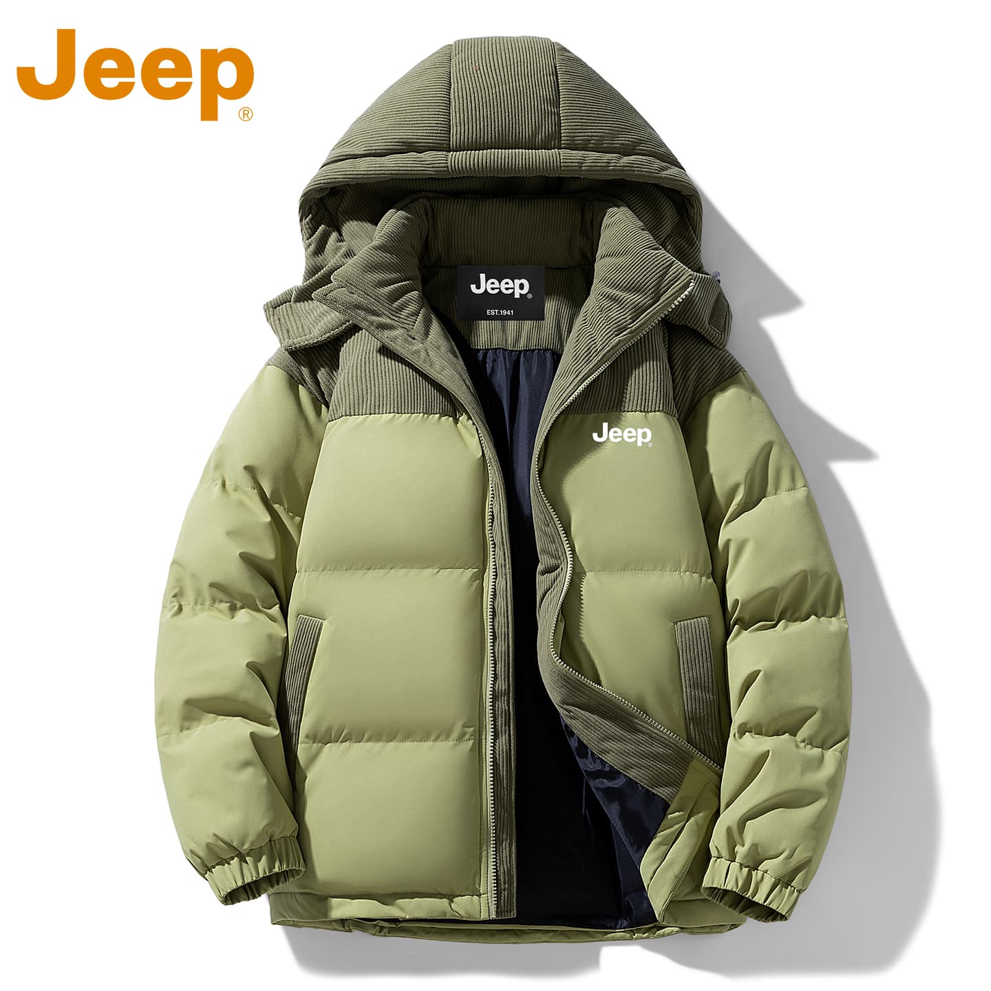 Зимняя куртка пуховик Jeep Leisure Collection Пуховая куртка Унисекс - изображение 2