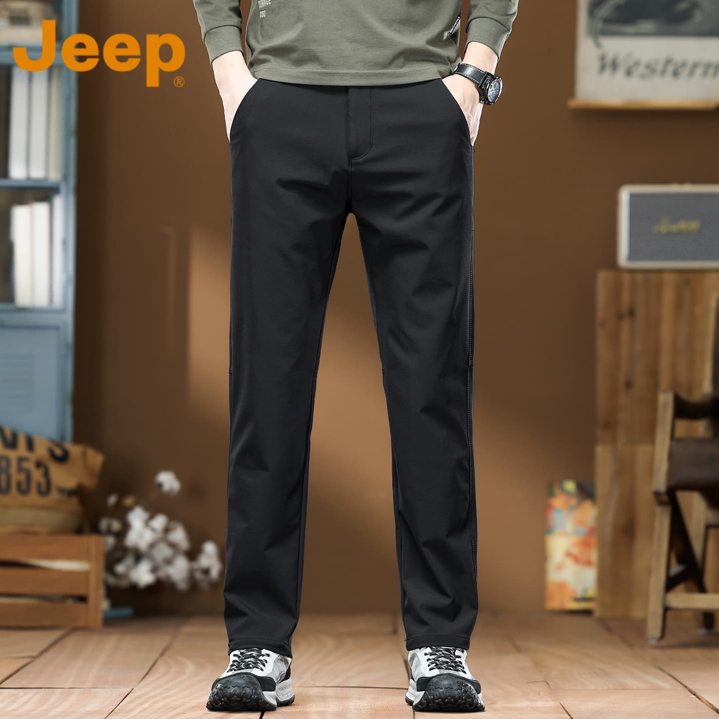 Штаны Jeep Leisure Collection Повседневные штаны Унисекс - изображение 2