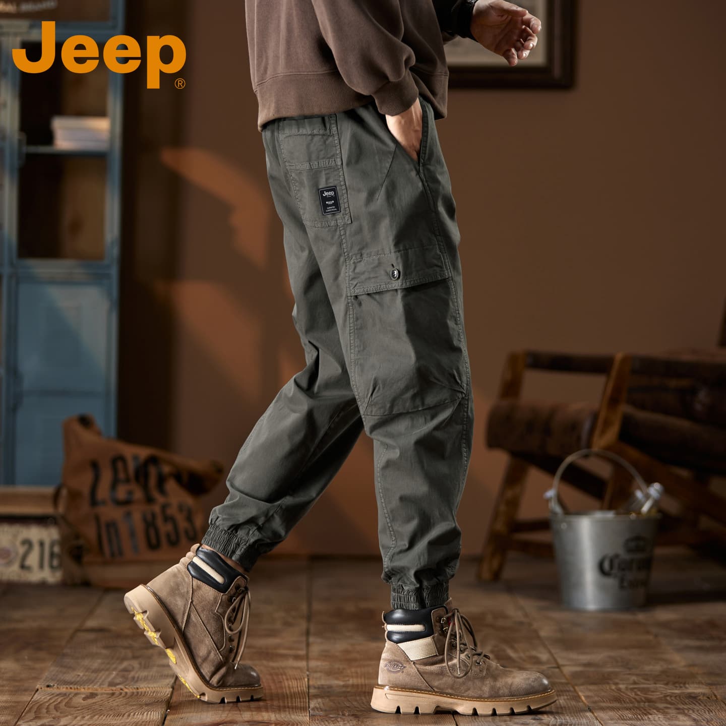 Штаны Jeep Мужские Карго Брюки - изображение 3