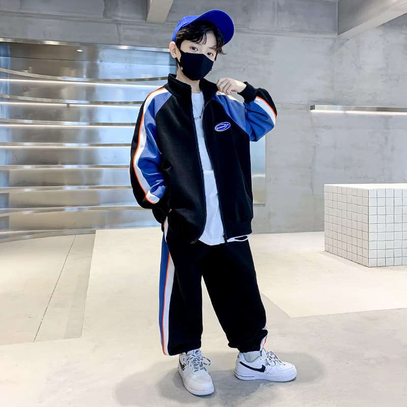 Nome Черный Школьный возраст Повседневные спортивные костюмы Наборы - изображение 6