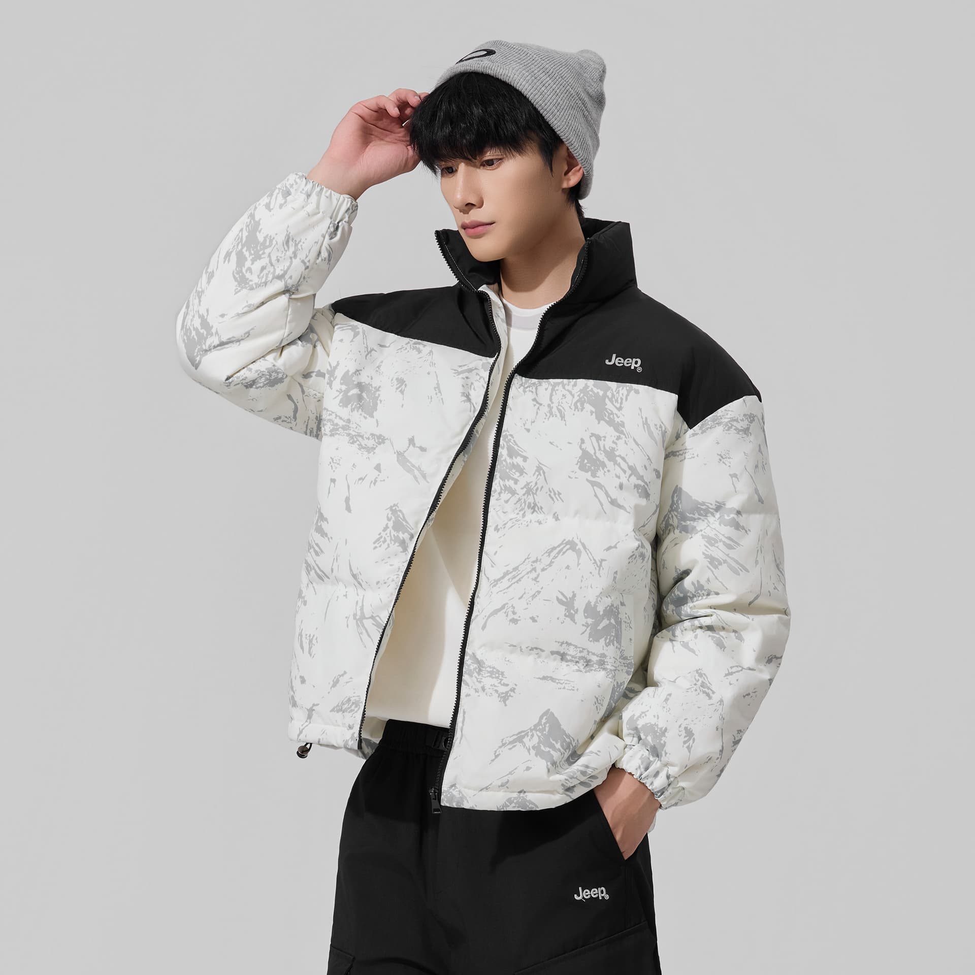Зимняя куртка Jeep Leisure Collection Пуховик Унисекс - изображение 4