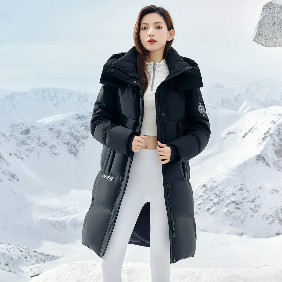 Зимняя куртка SNOW FLYING Winter Battle Collection Пуховик Унисекс - изображение 3