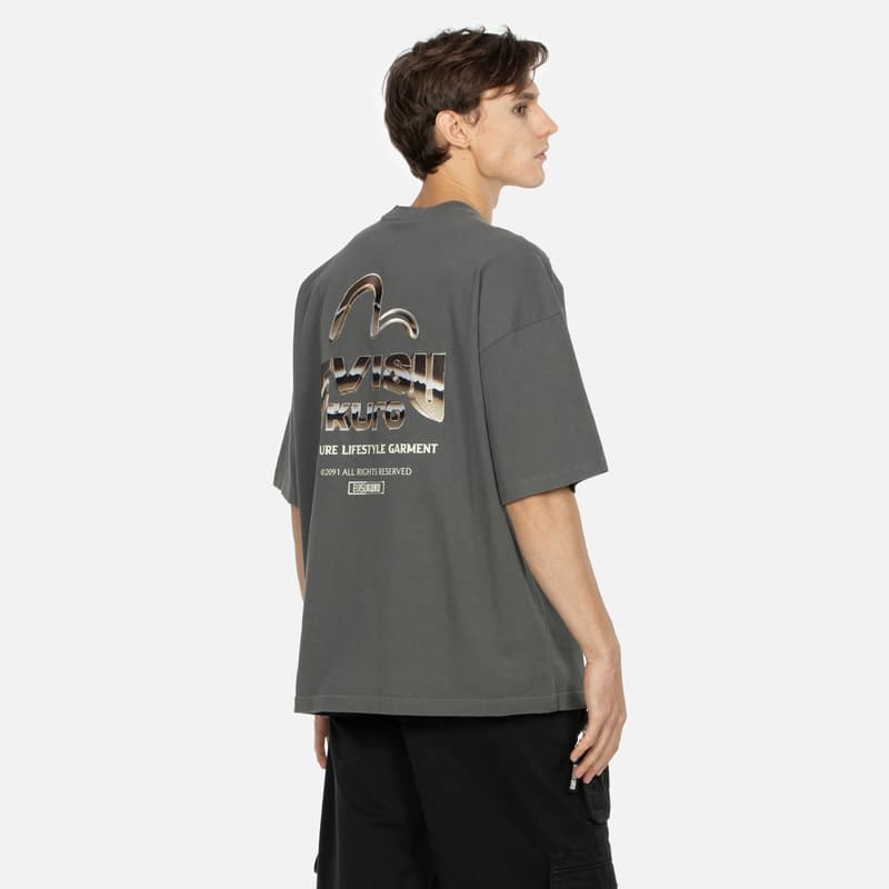 Футболка EVISU KURO AW23 LogoT - изображение 3