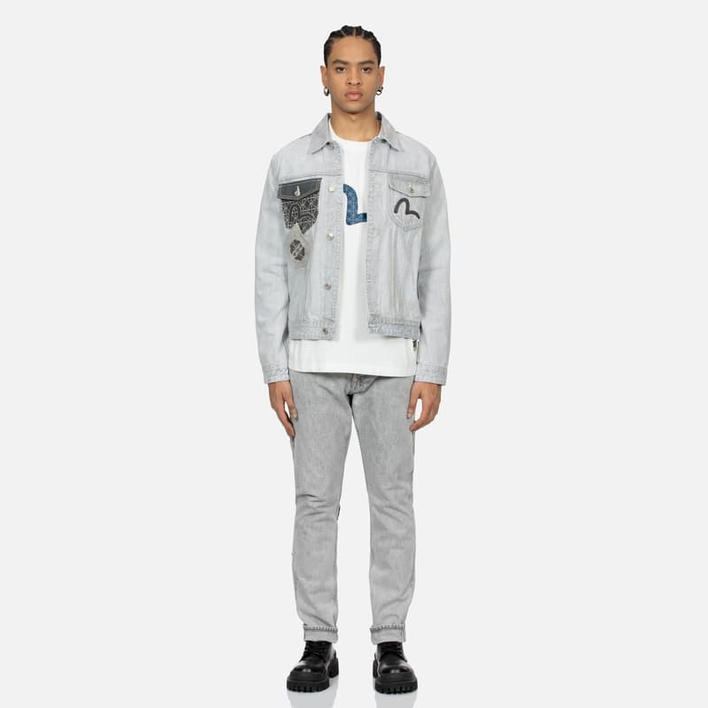 Джинсовая куртка EVISU Denim Jacket - изображение 5
