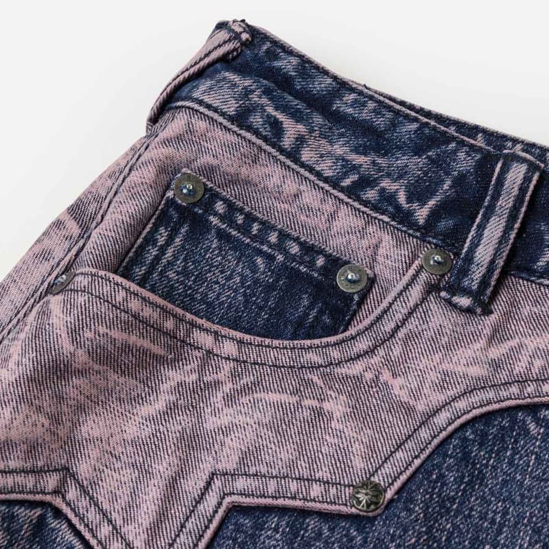 EVISU Джинсовые синие женские джинсовые шорты - изображение 5