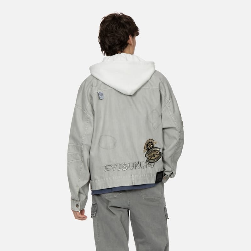 Джинсовая куртка EVISU KURO SS24 - изображение 3