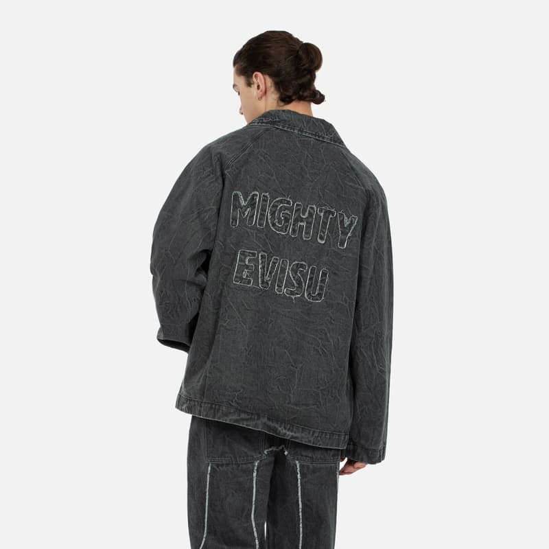 Джинсовая куртка EVISU Унисекс Джинсовые Куртки - изображение 3