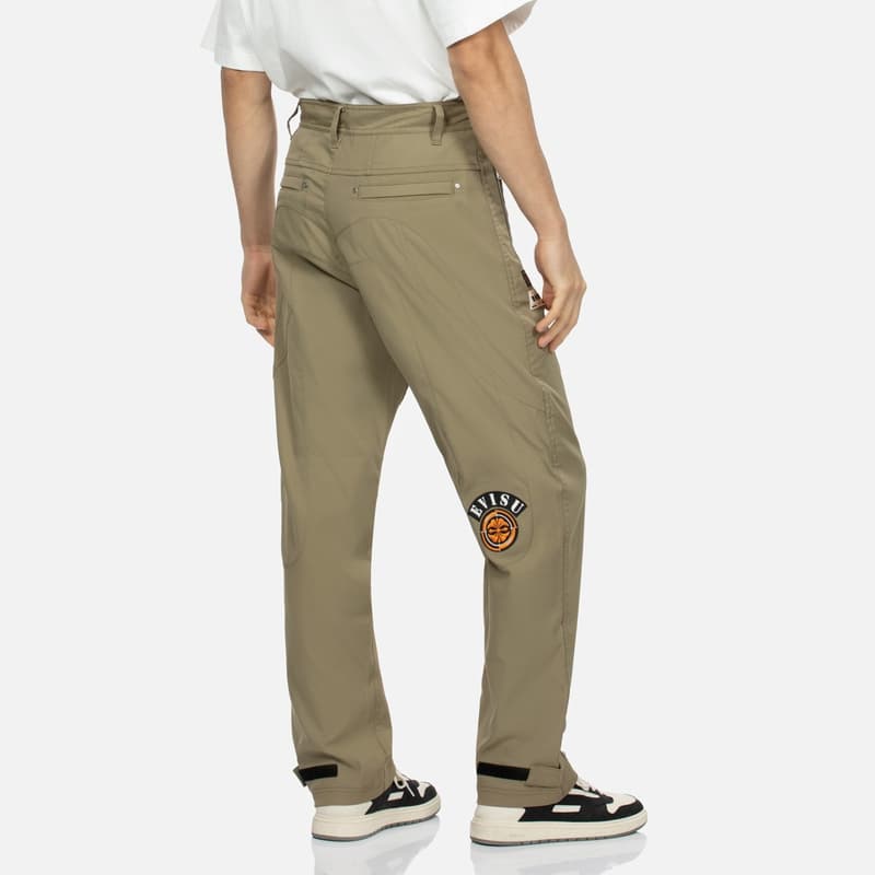Штаны EVISU Мужские Повседневные Брюки - изображение 3