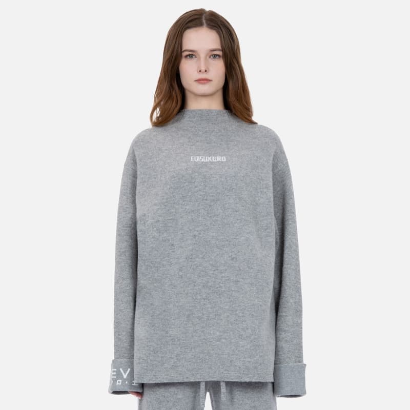 Кофта EVISU Трикотаж Женский Фотиния Серый - изображение 3