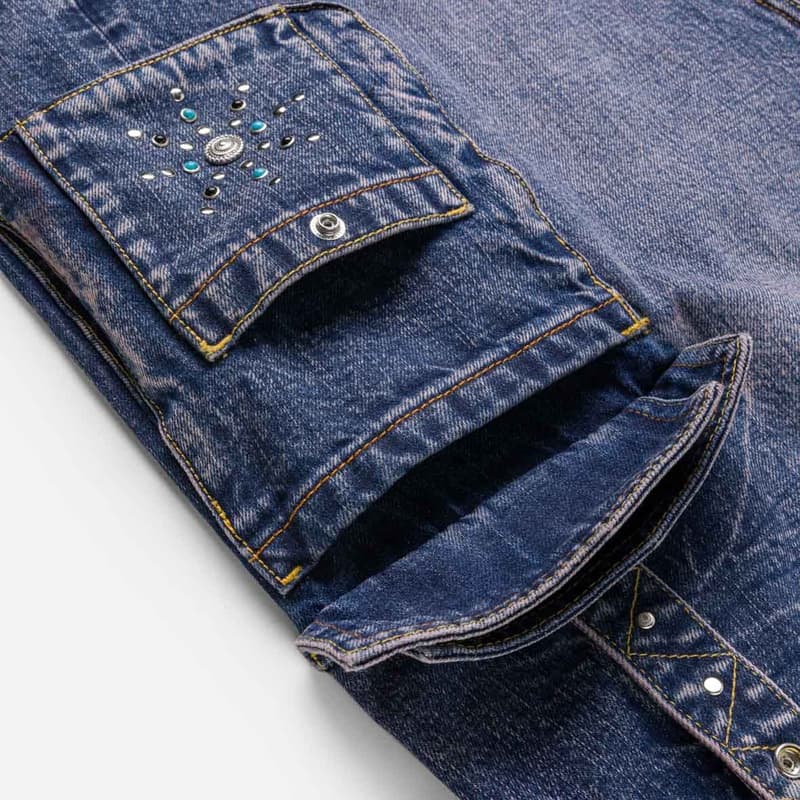 EVISU Джинсовые короткие юбки для женщин - изображение 8