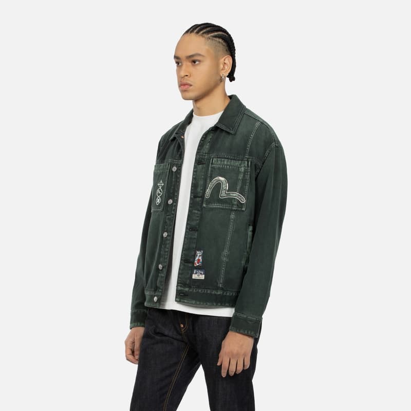 Джинсовая куртка EVISU SS24 - изображение 4