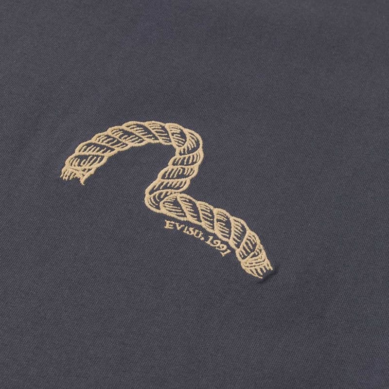 Футболка EVISU Мужские T-рубашки - изображение 5