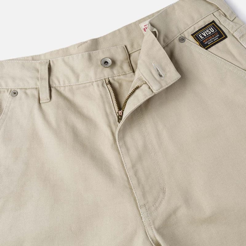Шорты EVISU Мужские Повседневные Шорты - изображение 7