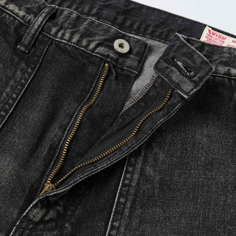 Штаны Evisu Made in Japan 2025 Осенние Джинсы Мужские - изображение 6