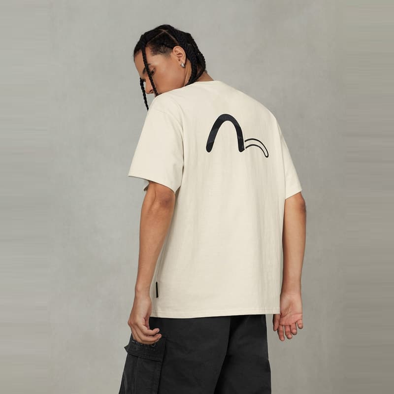 Футболка EVISU Мужские T-рубашки - изображение 3