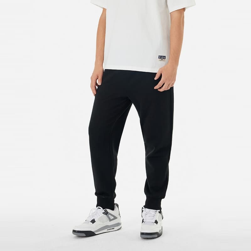 Штаны EVISU Черные Мужские Повседневные Штаны - изображение 3