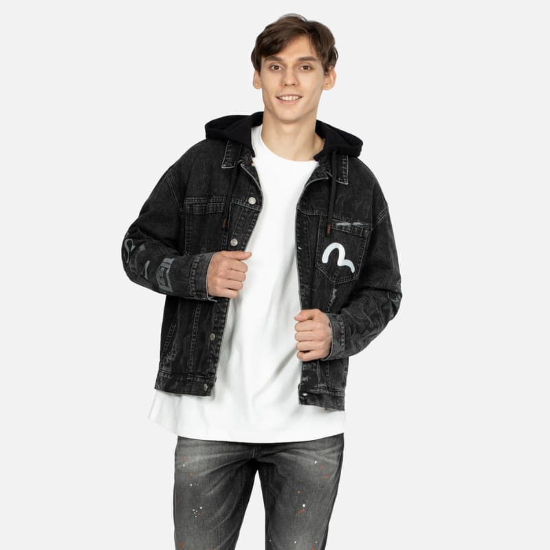 Джинсовая куртка EVISU AW23 - изображение 4
