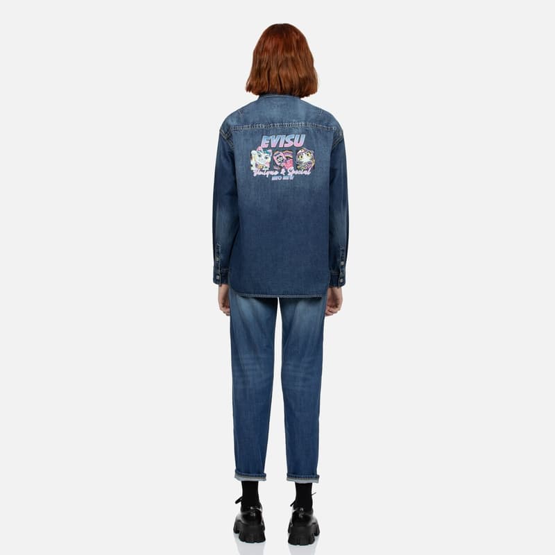 Джинсы EVISU SS24 - изображение 5