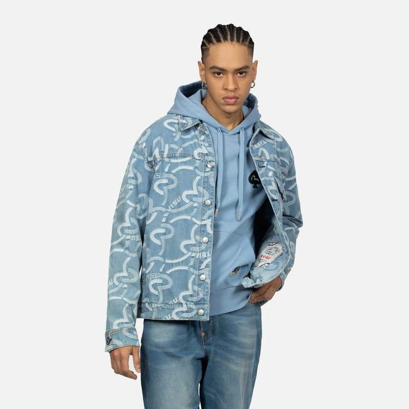 Джинсовая куртка EVISU SS24 - изображение 3