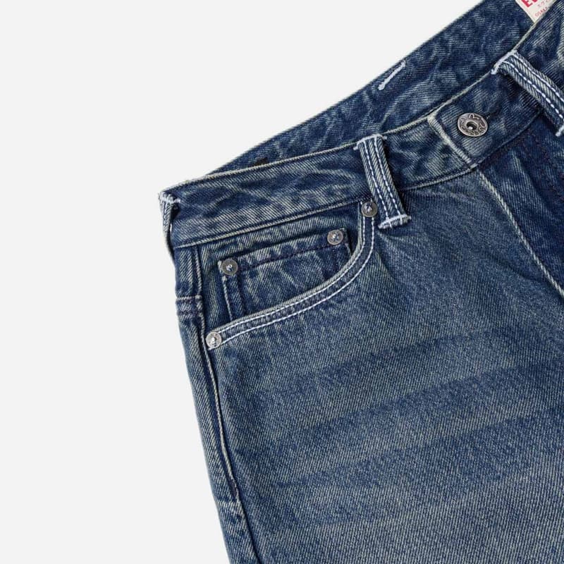 Джинсы Evisu Джинсовый Синий Женские Джинсы - изображение 6