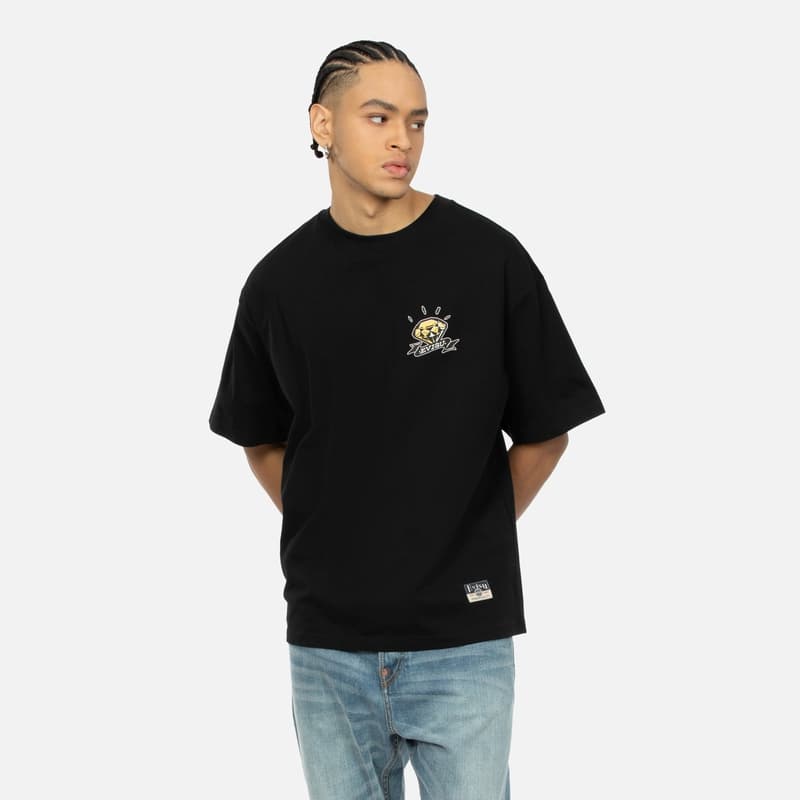 Футболка EVISU SS24 Diamond Daruma Print T-Shirt — фото 4