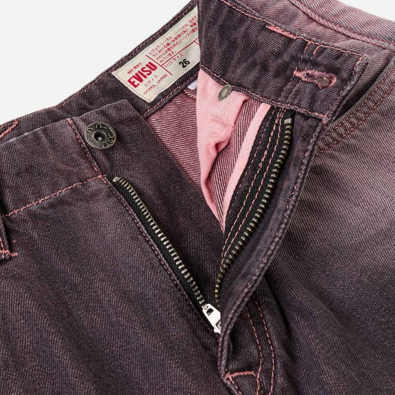 Джинсы EVISU Denim Черные Женские Джинсы - изображение 5