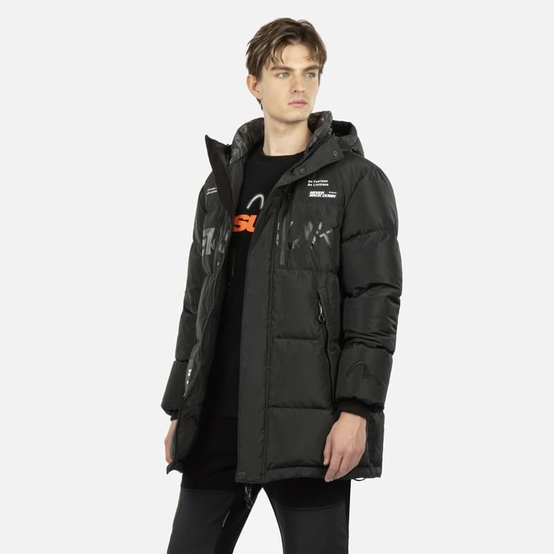 Зимняя куртка EVISU KURO AW23 Logo - изображение 3