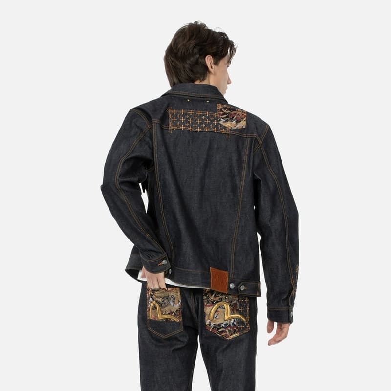 Джинсовая куртка EVISU SS24 - изображение 4