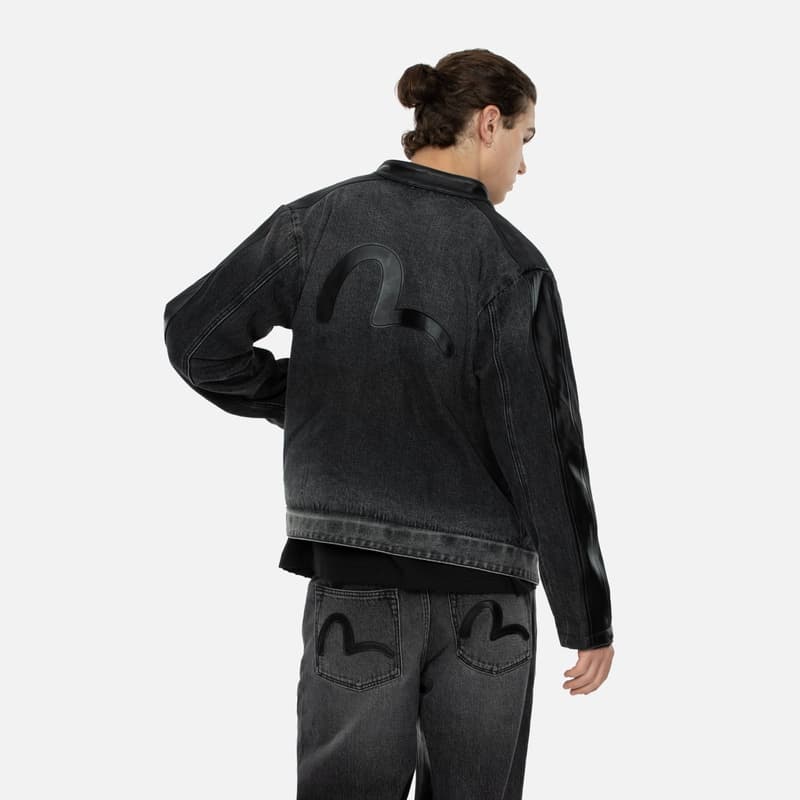 Джинсовая куртка EVISU Унисекс Джинсовые Куртки - изображение 4