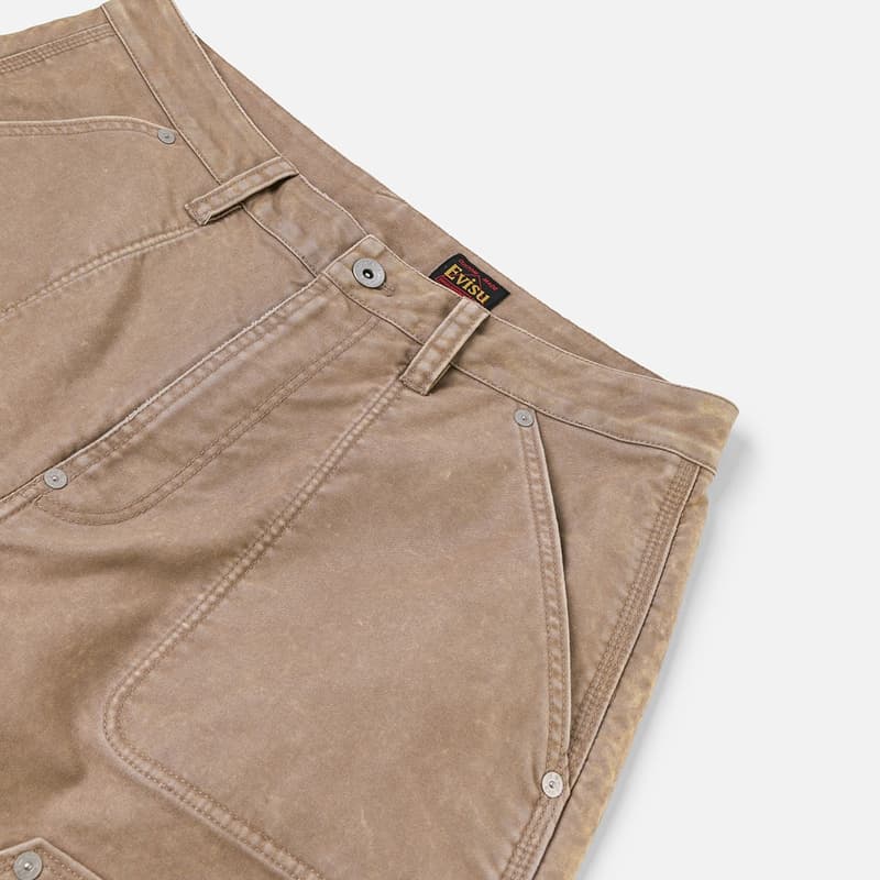 Штаны EVISU Мужские Карго Брюки - изображение 5