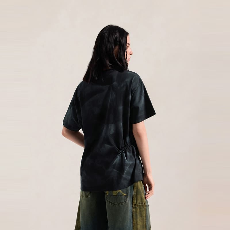 Футболка Evisu Черные Женские T-рубашки - изображение 4