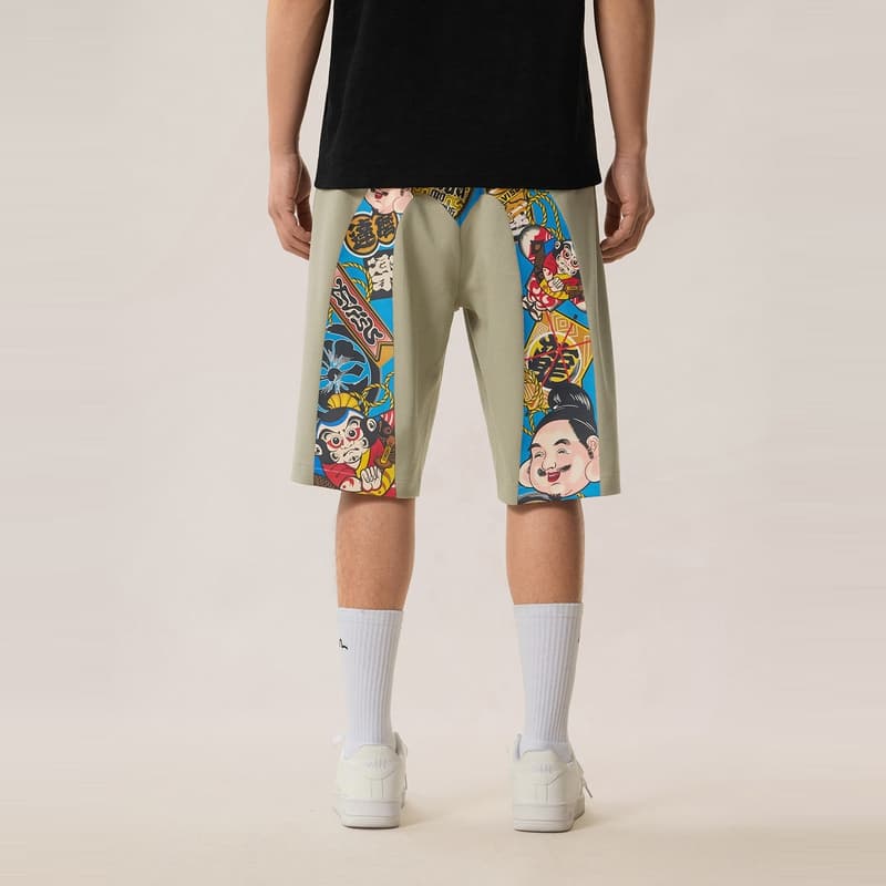 Шорты Evisu Мужские Повседневные Шорты - изображение 3