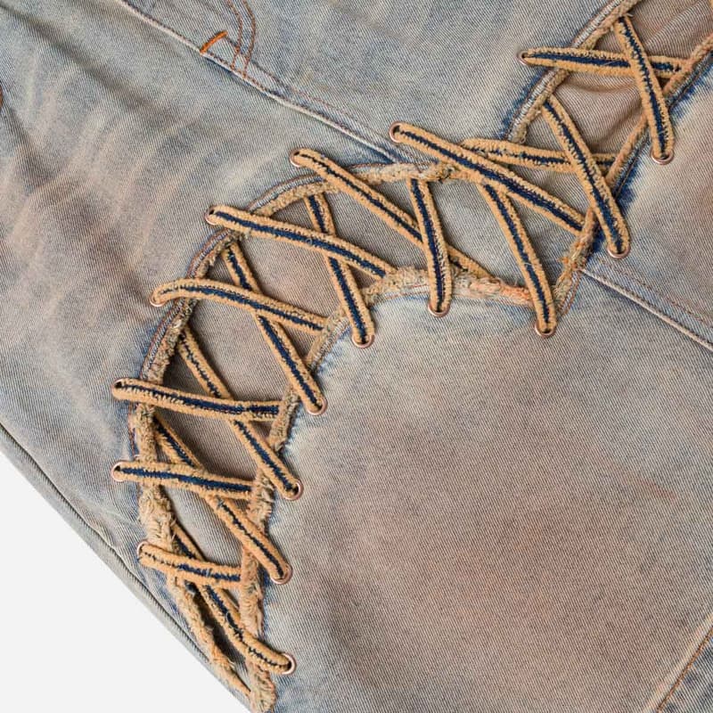 EVISU Джинсовые короткие юбки для женщин - изображение 6